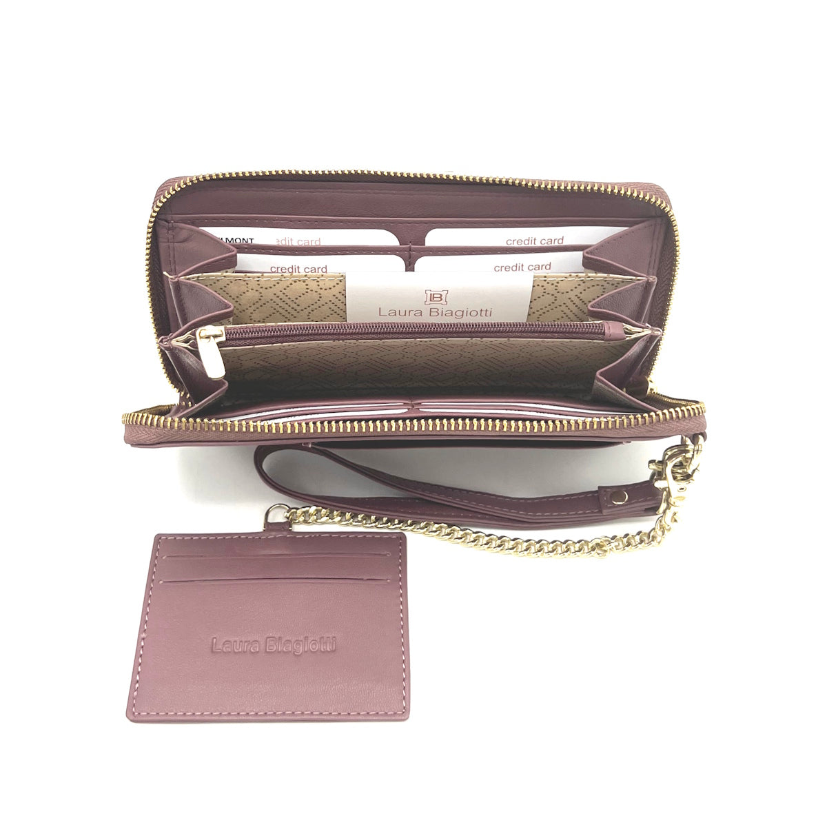 Genuine leather wallet, for women, Laura Biagiotti, art. LB25760-19