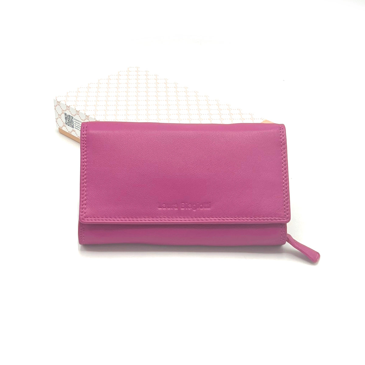 Genuine leather wallet, for women, Laura Biagiotti, art. LB25760-30