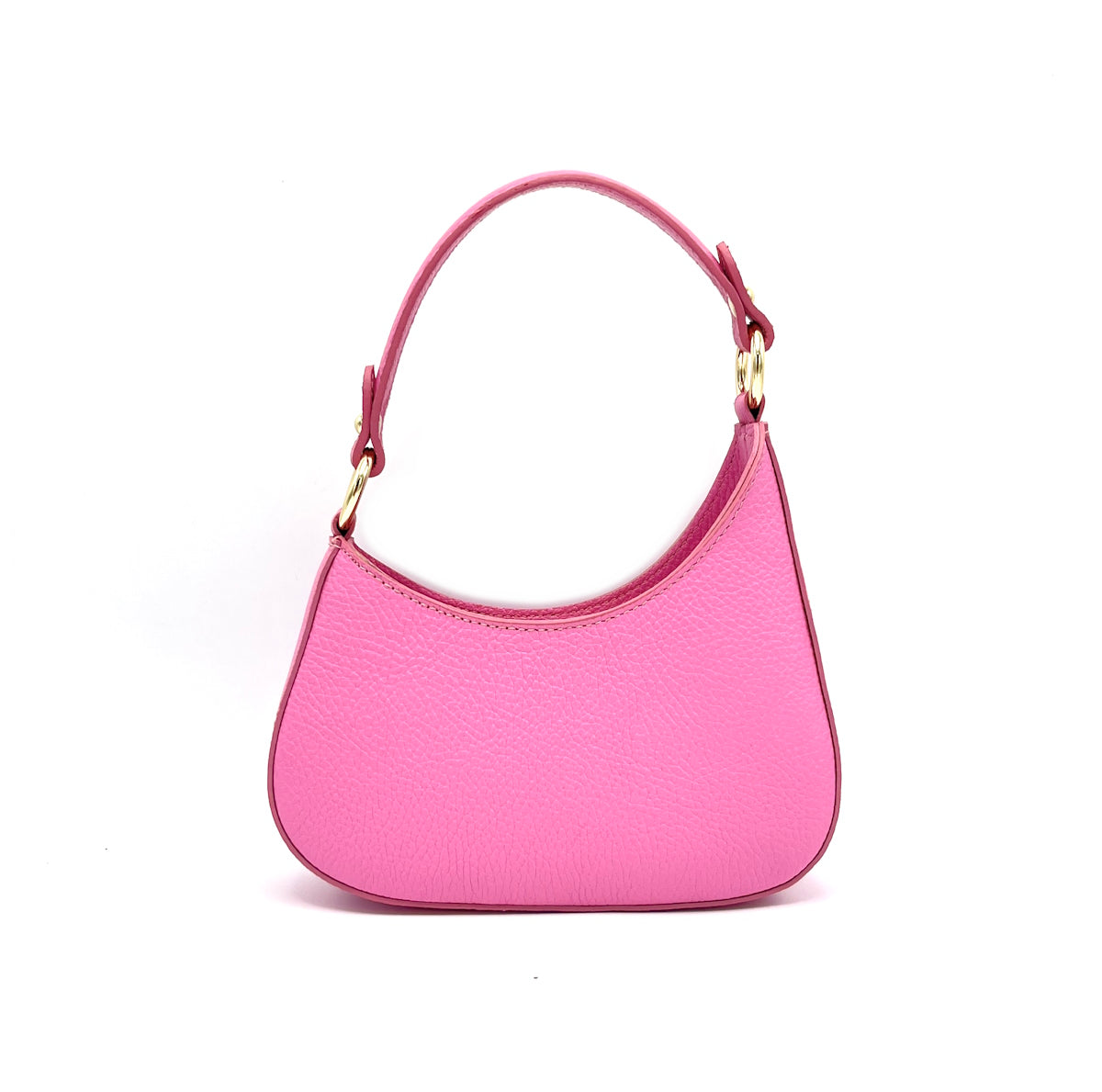 Genuine leather mini shoulder  bag, for women, made in Italy, art. 112423