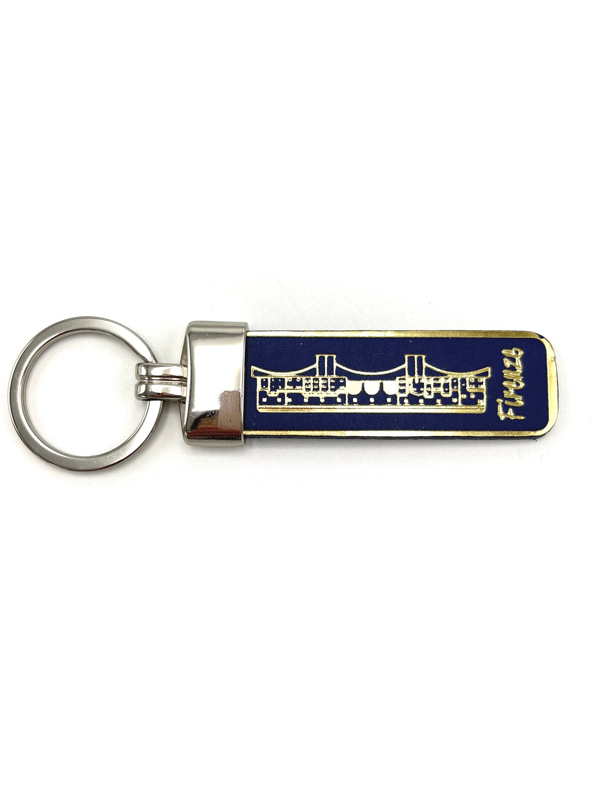 Genuine leather Keychain, Made in Italy, art. KFIRENZE3