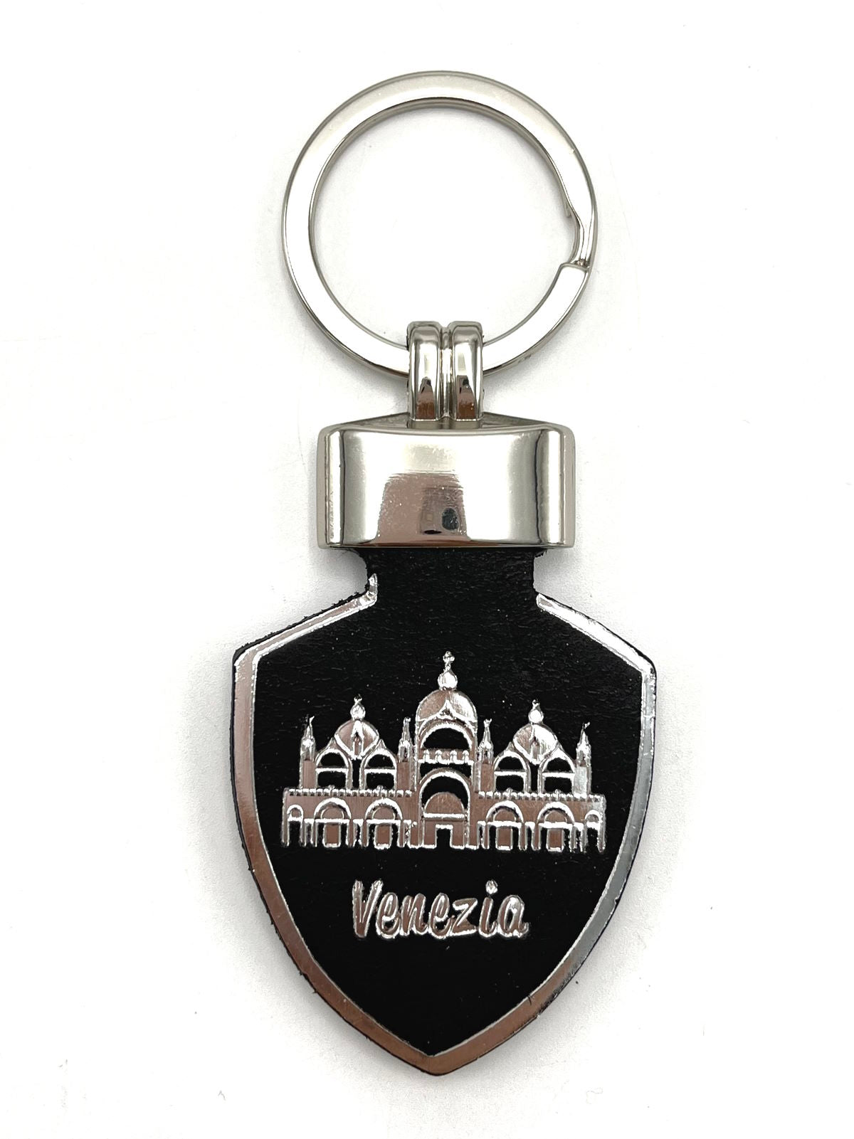 Genuine leather Keychain, Made in Italy, art. KVENEZIA2