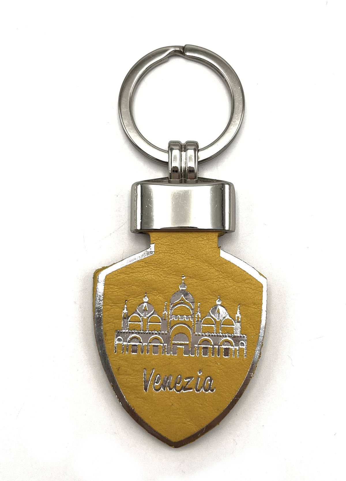 Genuine leather Keychain, Made in Italy, art. KVENEZIA2