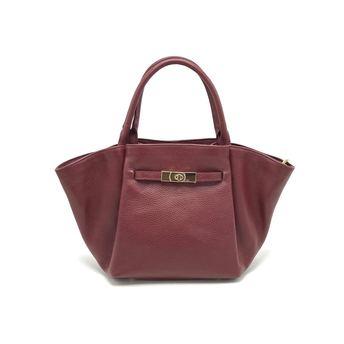 Genuine leather handbag, Made in Italy, art. 112552