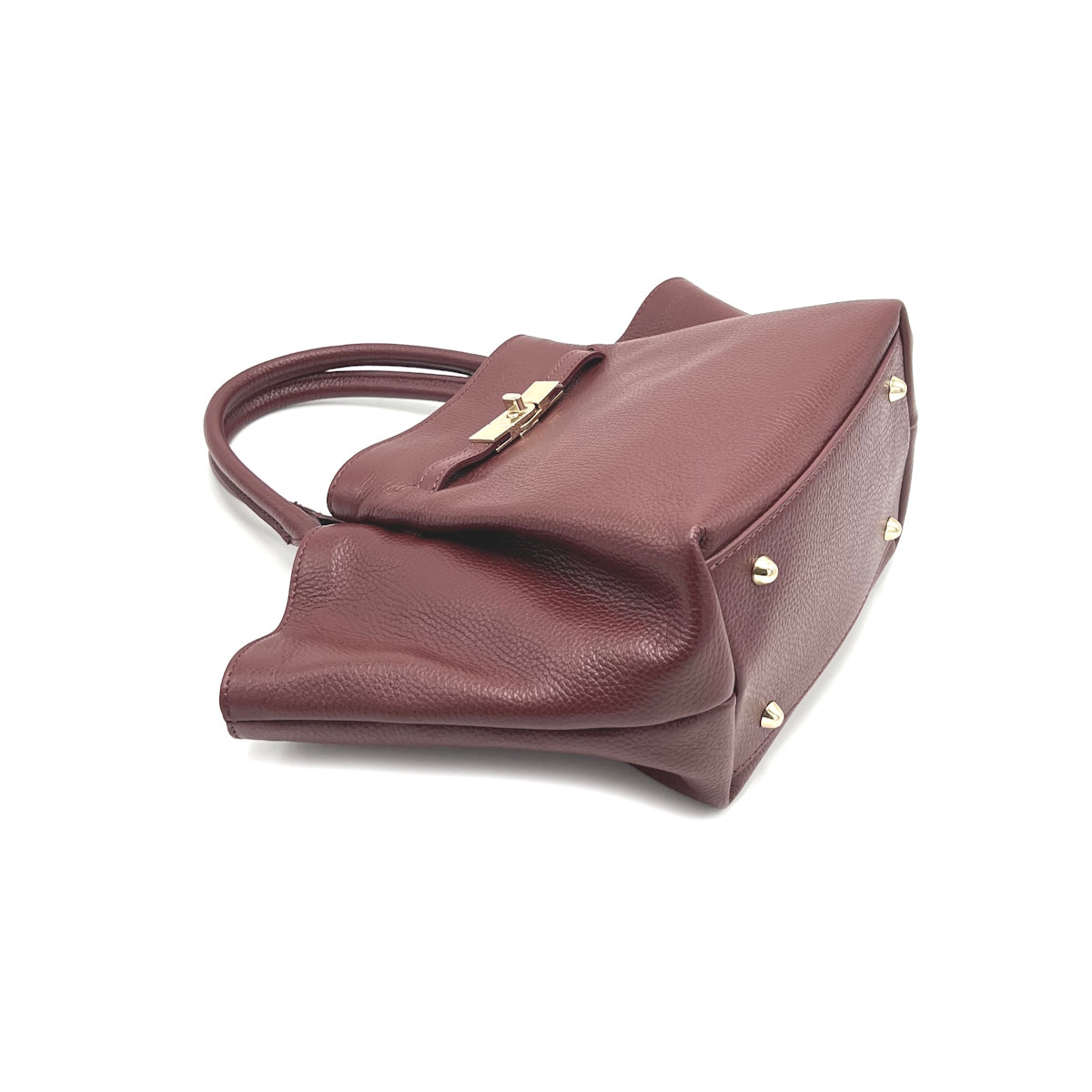 Genuine leather handbag, Made in Italy, art. 112552