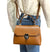 Genuine leather shoulder bag, for women, made in Italy, art. 112432