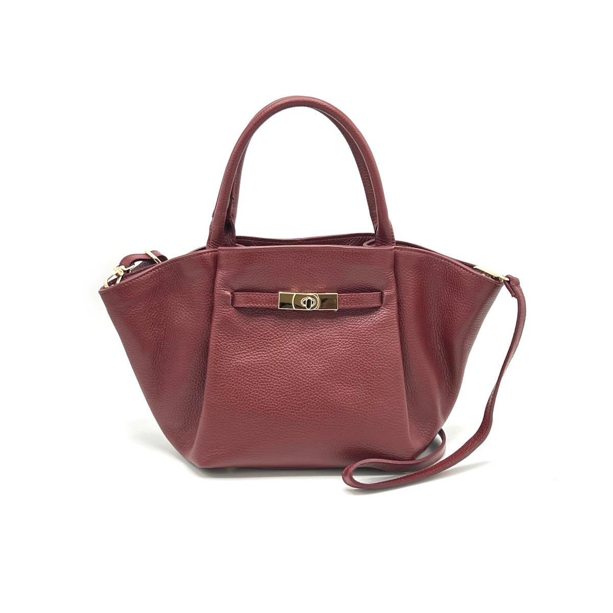 Borsa a mano in vera pelle, Made in Italy, art. 112552