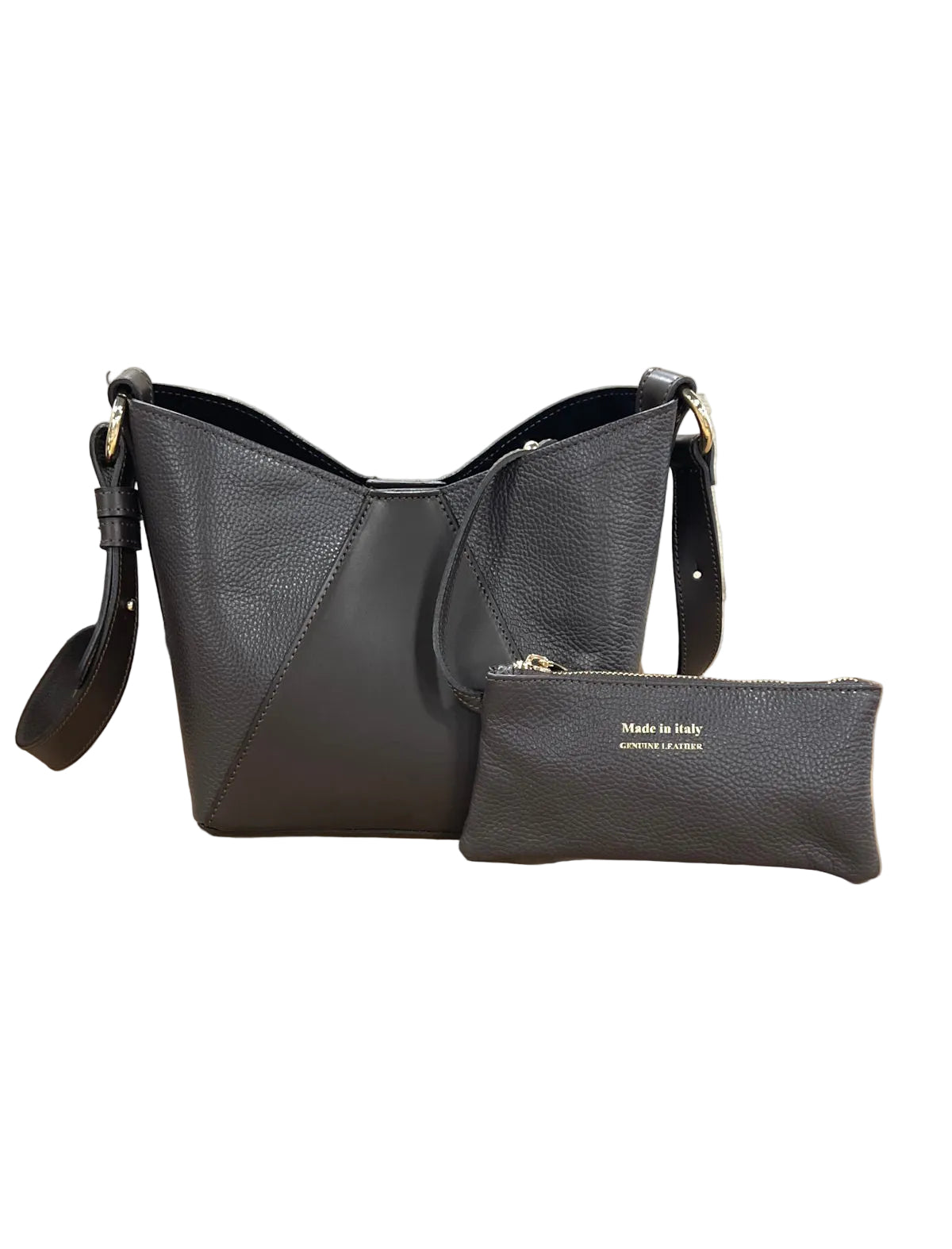 Genuine Leather Crossbody Bag for Women, Made in Italy, Art. 112671