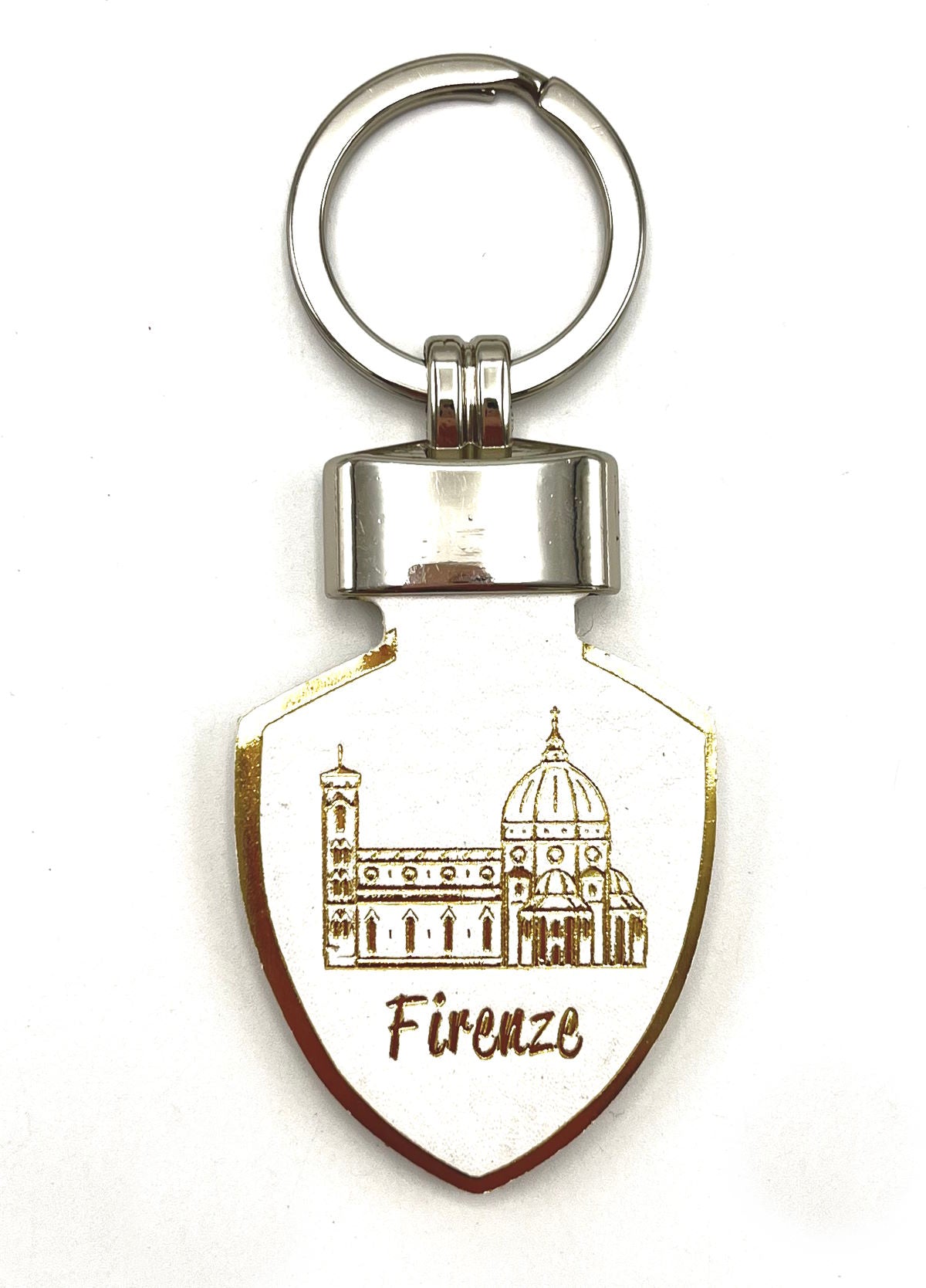 Genuine leather Keychain, Made in Italy, art. KFIRENZE4 - Suie Valentini