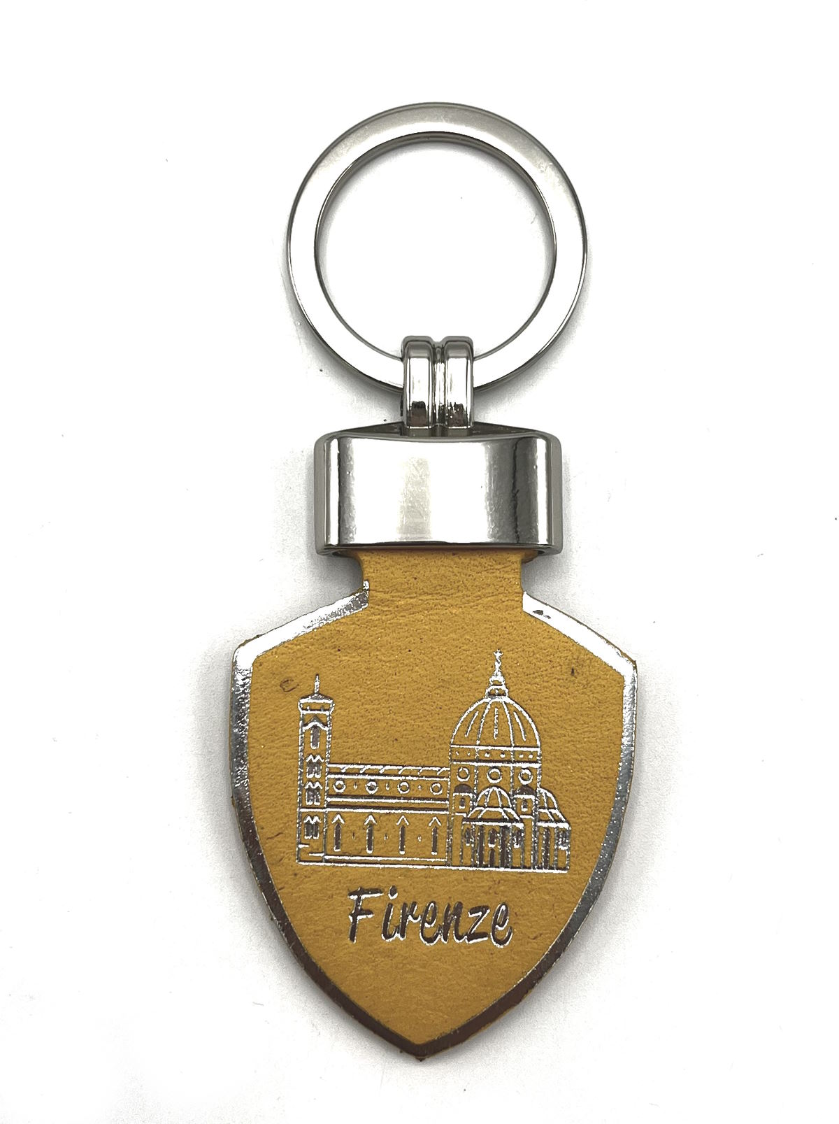Genuine leather Keychain, Made in Italy, art. KFIRENZE4