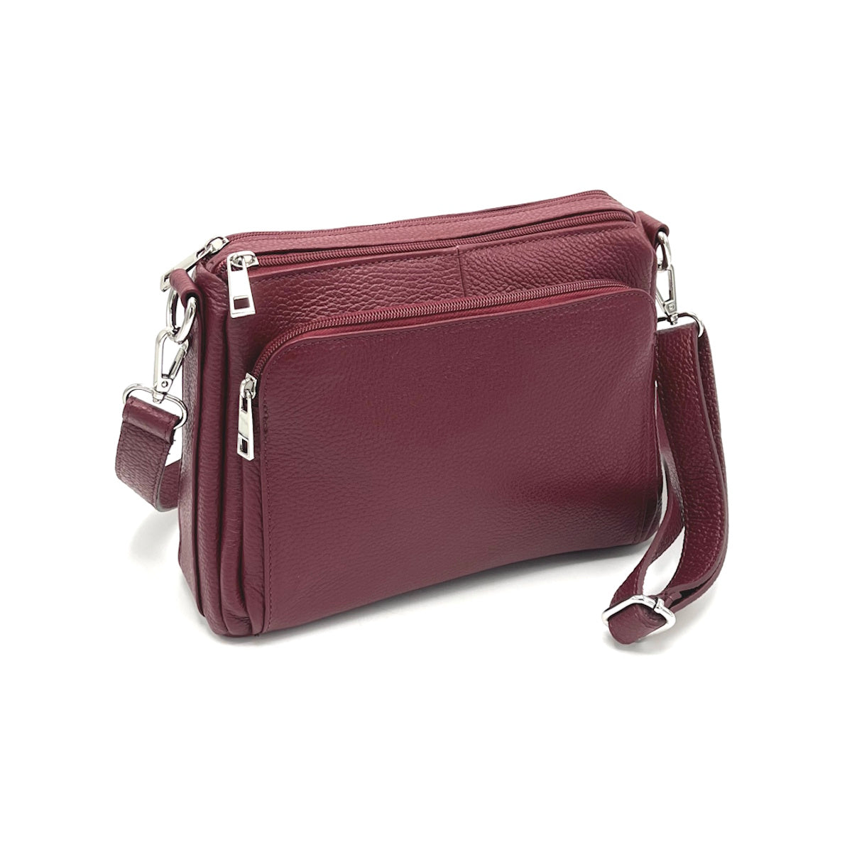 Genuine leather shoulder bag, Made in Italy, art. 112650