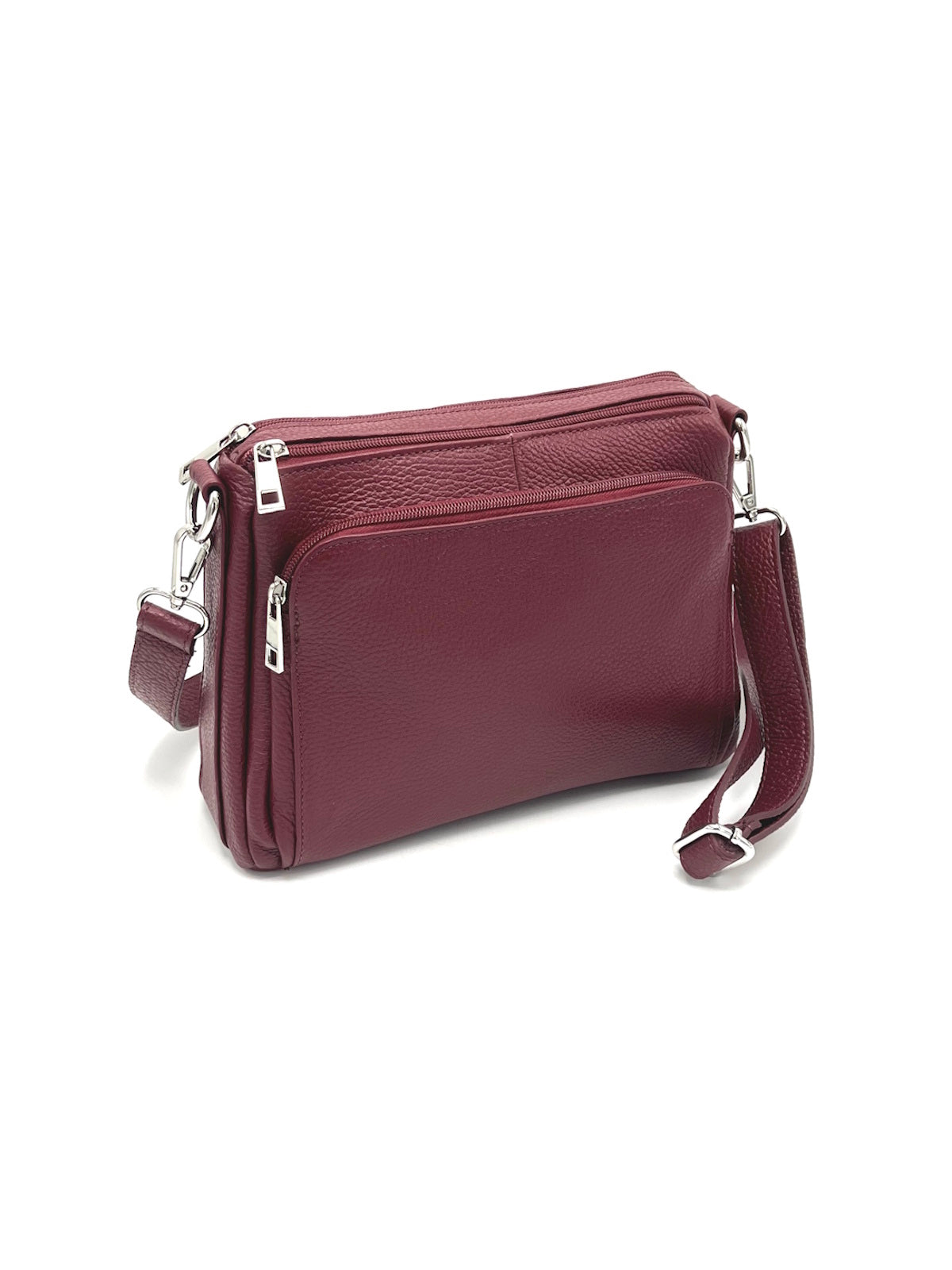 Genuine leather shoulder bag, Made in Italy, art. 112650