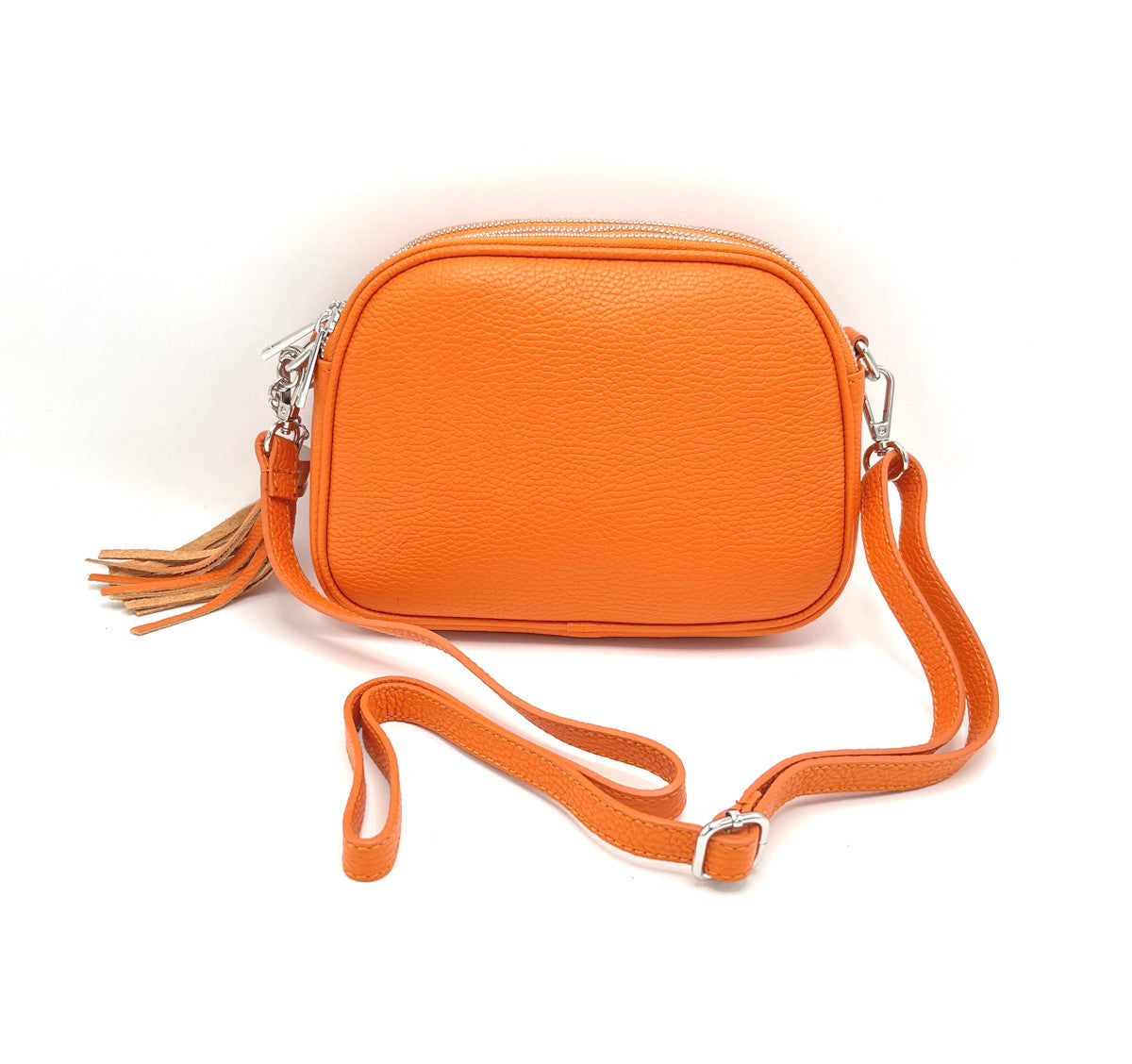 Genuine leather shoulder bag, for women, made in Italy, art. 112416.412