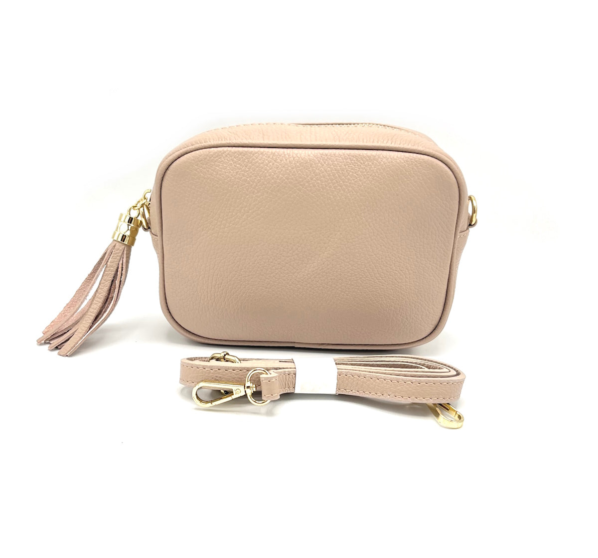 Genuine leather shoulder bag, for women, made in Italy, art. 112437