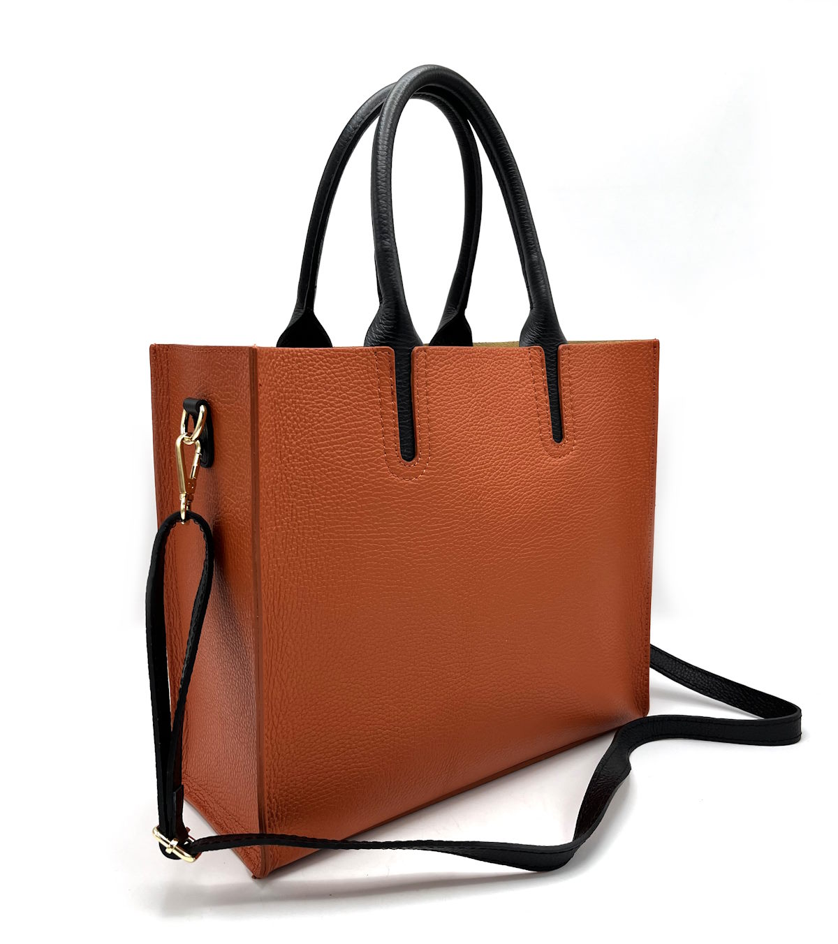 Genuine leather shoulder bag, for women, made in Italy, art. 112444