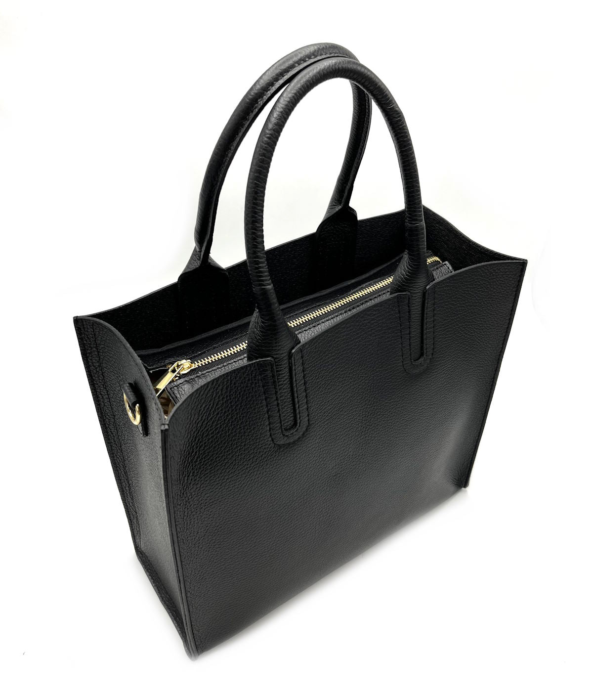 Genuine leather shoulder bag, for women, made in Italy, art. 112444