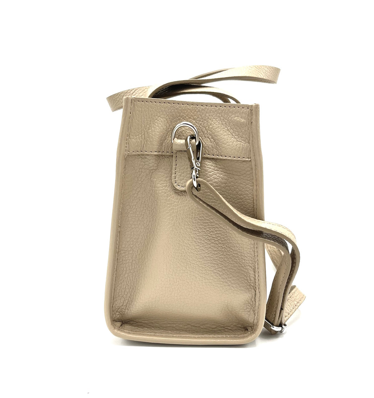 Genuine leather shoulder bag, for women, made in Italy, art. 112442