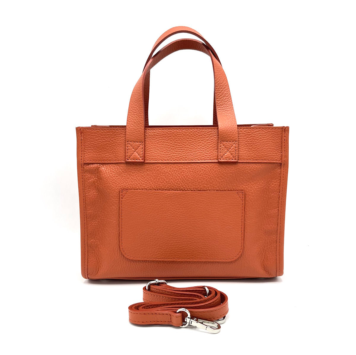 Genuine leather shoulder bag, for women, made in Italy, art. 112442