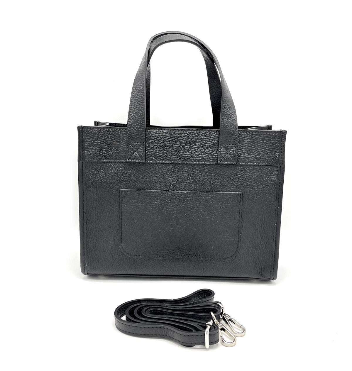 Genuine leather shoulder bag, for women, made in Italy, art. 112442