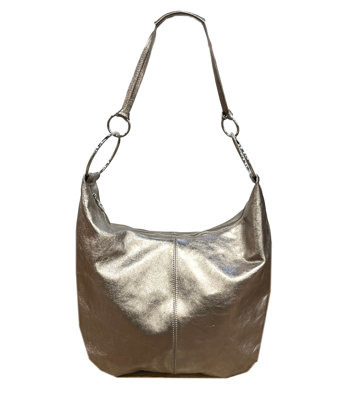 Genuine leather shoulder bag, for women, Made in Italy, art. 112441