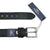 Christmas Gifts Idea, Leather Belt with Woolden Box, Armata di Mare, art. IDK1001-40