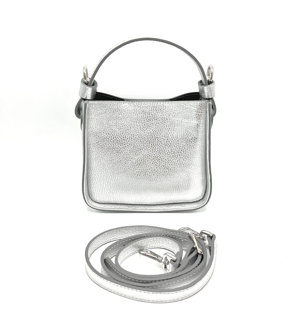 Genuine leather handbag, Made in Italy, art. 112303/LA