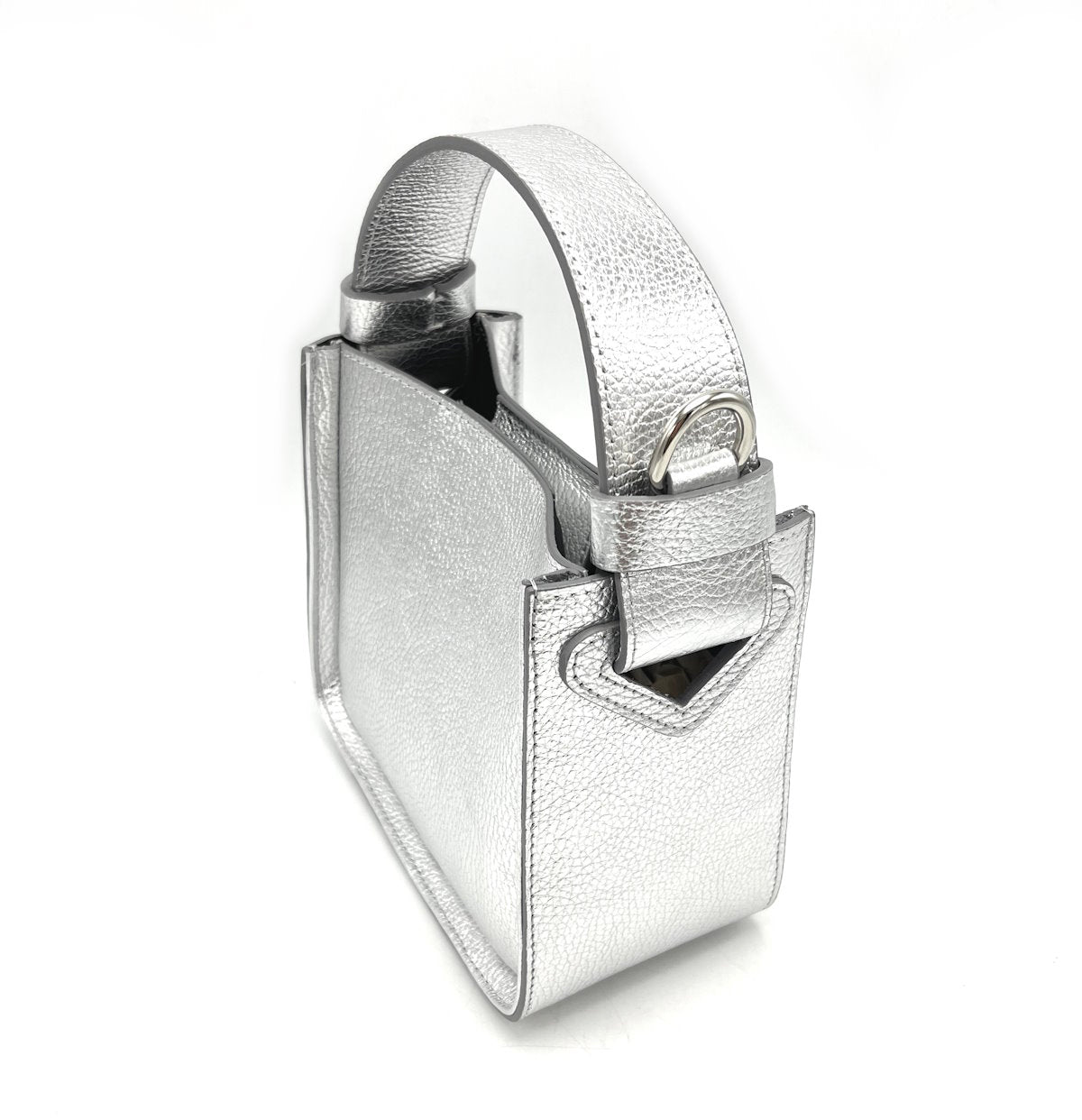 Genuine leather handbag, Made in Italy, art. 112303/LA