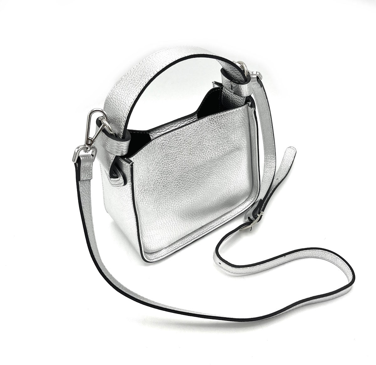 Genuine leather handbag, Made in Italy, art. 112303/LA