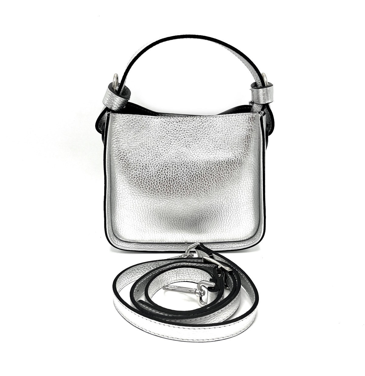Genuine leather handbag, Made in Italy, art. 112303/LA