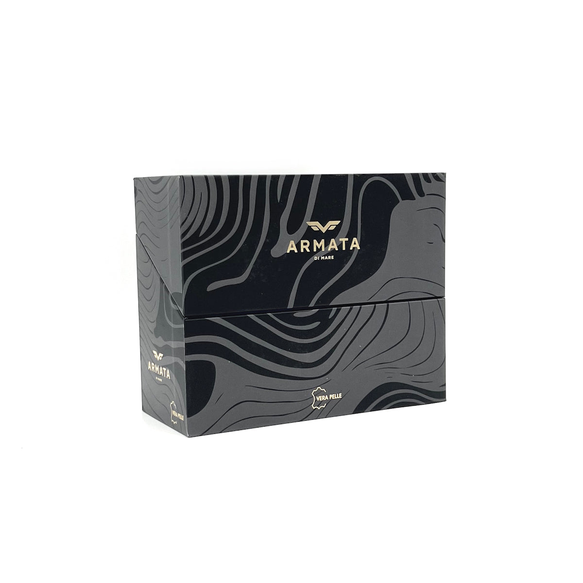 Christmas Gifts Idea, Leather Belt with Gift Box, Armata di Mare, art. IDK981-35