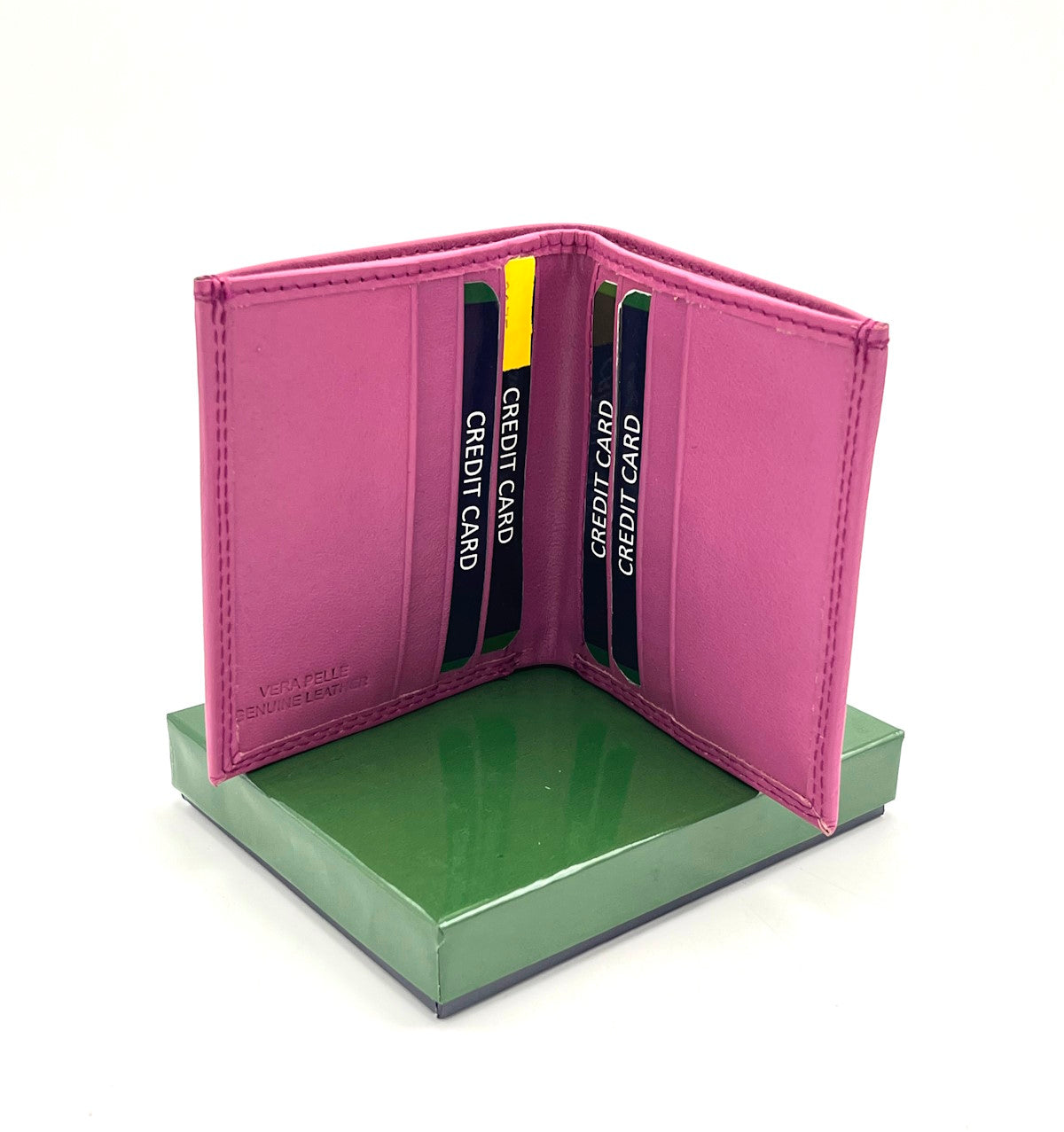 Portafoglio piccolo in vera pelle, da donna, art. 2175.422