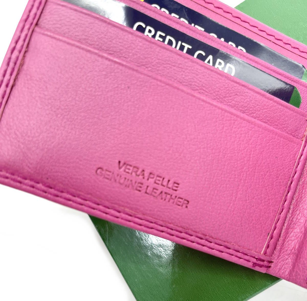 Small genuine leather wallet, for women, art. 112.422