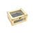 Christmas Gifts Idea, Leather Belt with Wooden Box, N.Gabrielli, art. IDK984-35