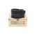 Christmas Gifts Idea, Leather Belt with Wooden Box, N.Gabrielli, art. IDK984-35
