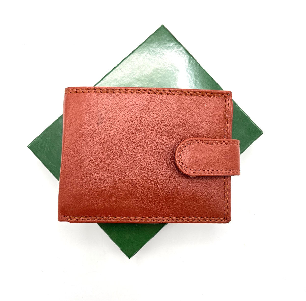 Portafoglio piccolo in vera pelle, da donna, art. 010.422