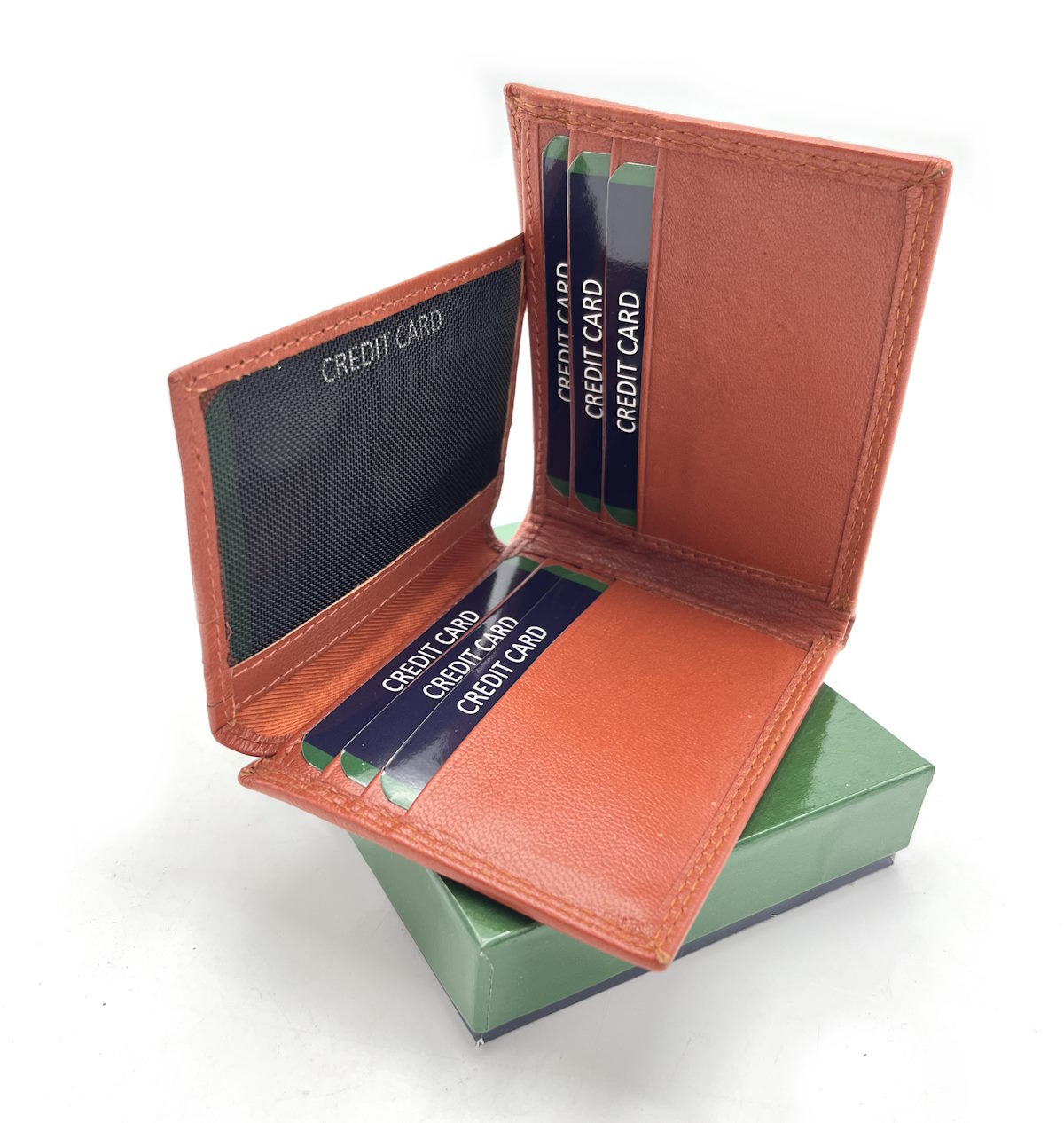 Portafoglio piccolo in vera pelle, da donna, art. 111.422