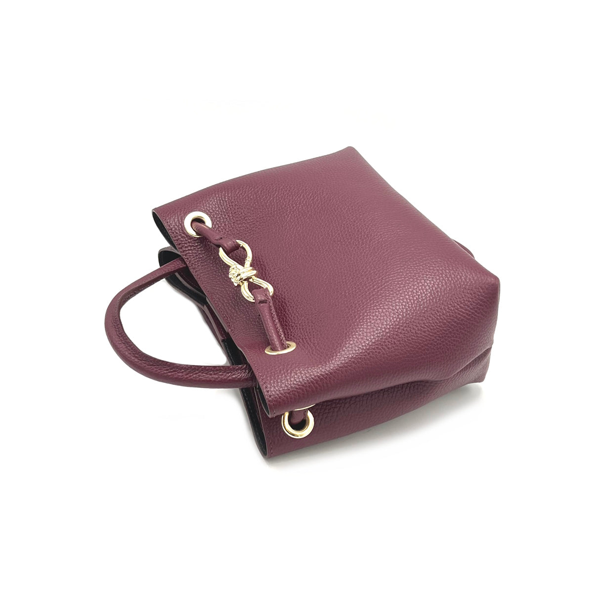 Genuine leather shoulder bag, Made in Italy, art. 112576