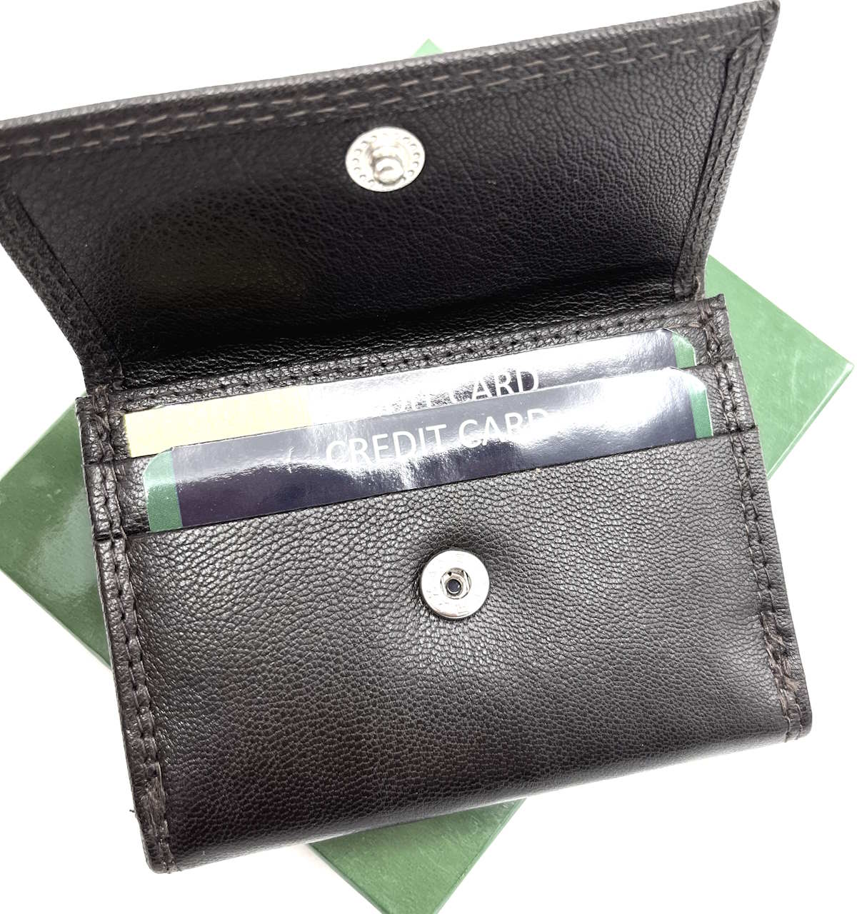 Portafoglio piccolo in vera pelle, da donna, art. 314.422