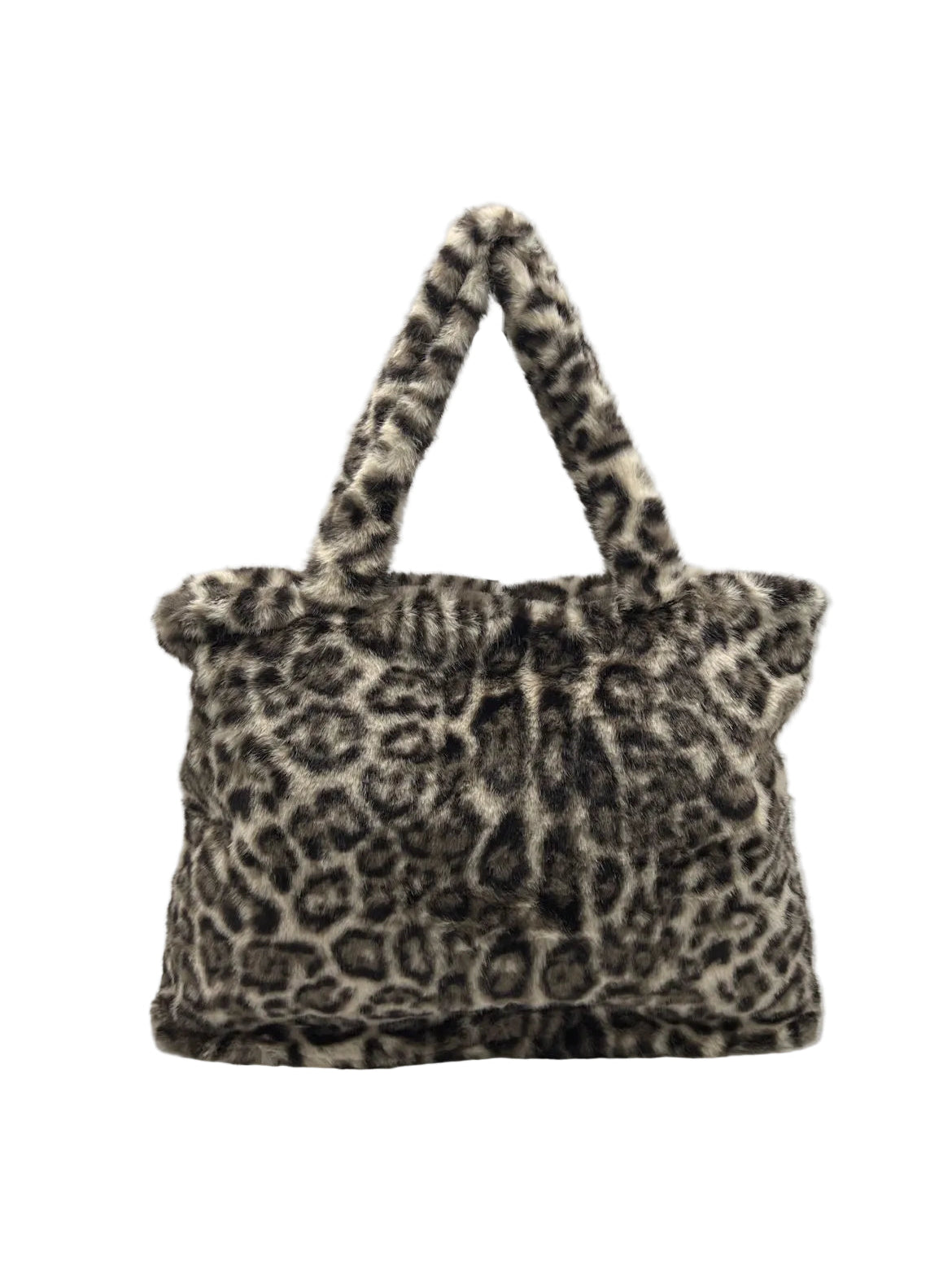 Plush Faux Fur Leopard Tote Bag, Fall/Winter, Art. YH-26125.532