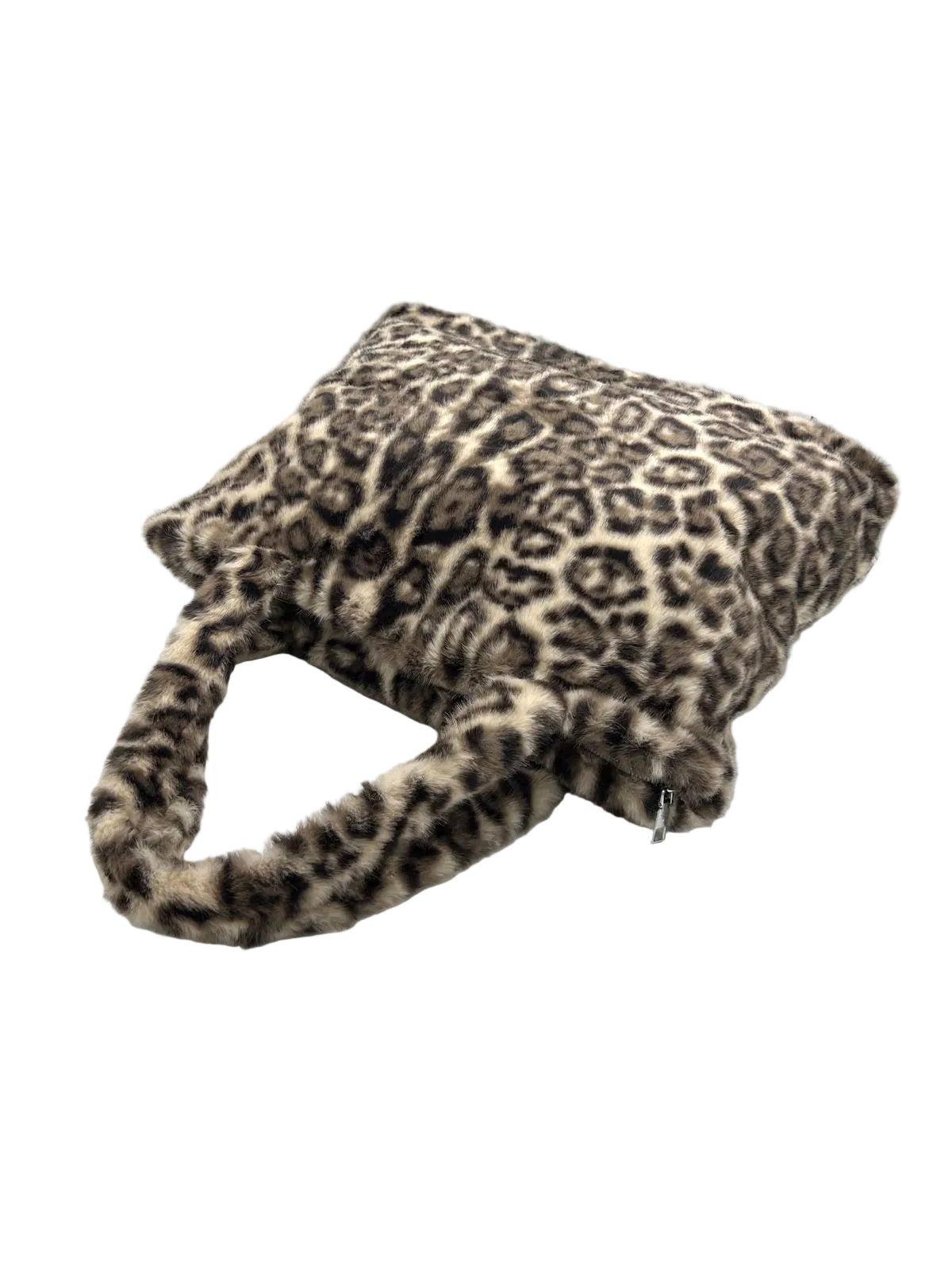 Plush Faux Fur Leopard Tote Bag, Fall/Winter, Art. YH-26125.532