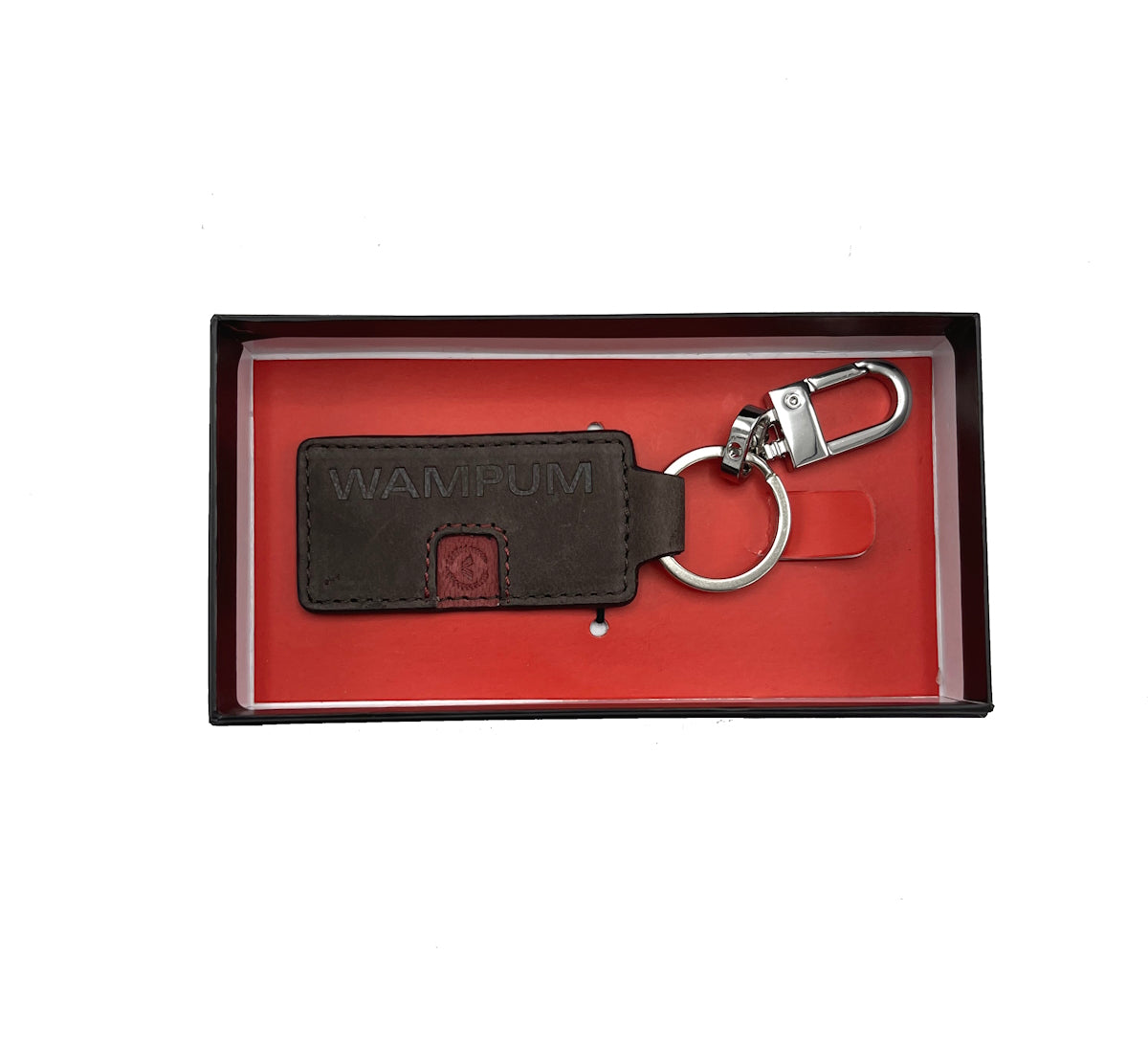 Genuine leather key chain, Wampum, art. PCK38WAM.425