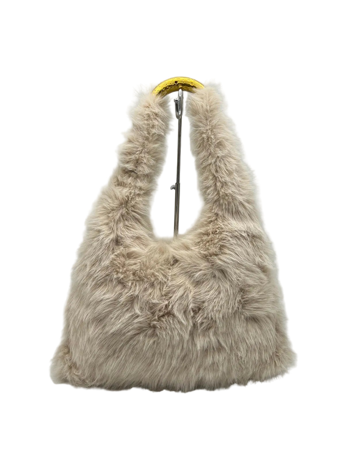 Plush Faux Fur Hobo Shoulder Bag, Fall/Winter, Art. YH-26123.532