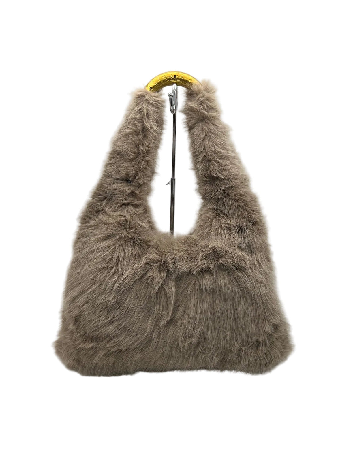 Plush Faux Fur Hobo Shoulder Bag, Fall/Winter, Art. YH-26123.532