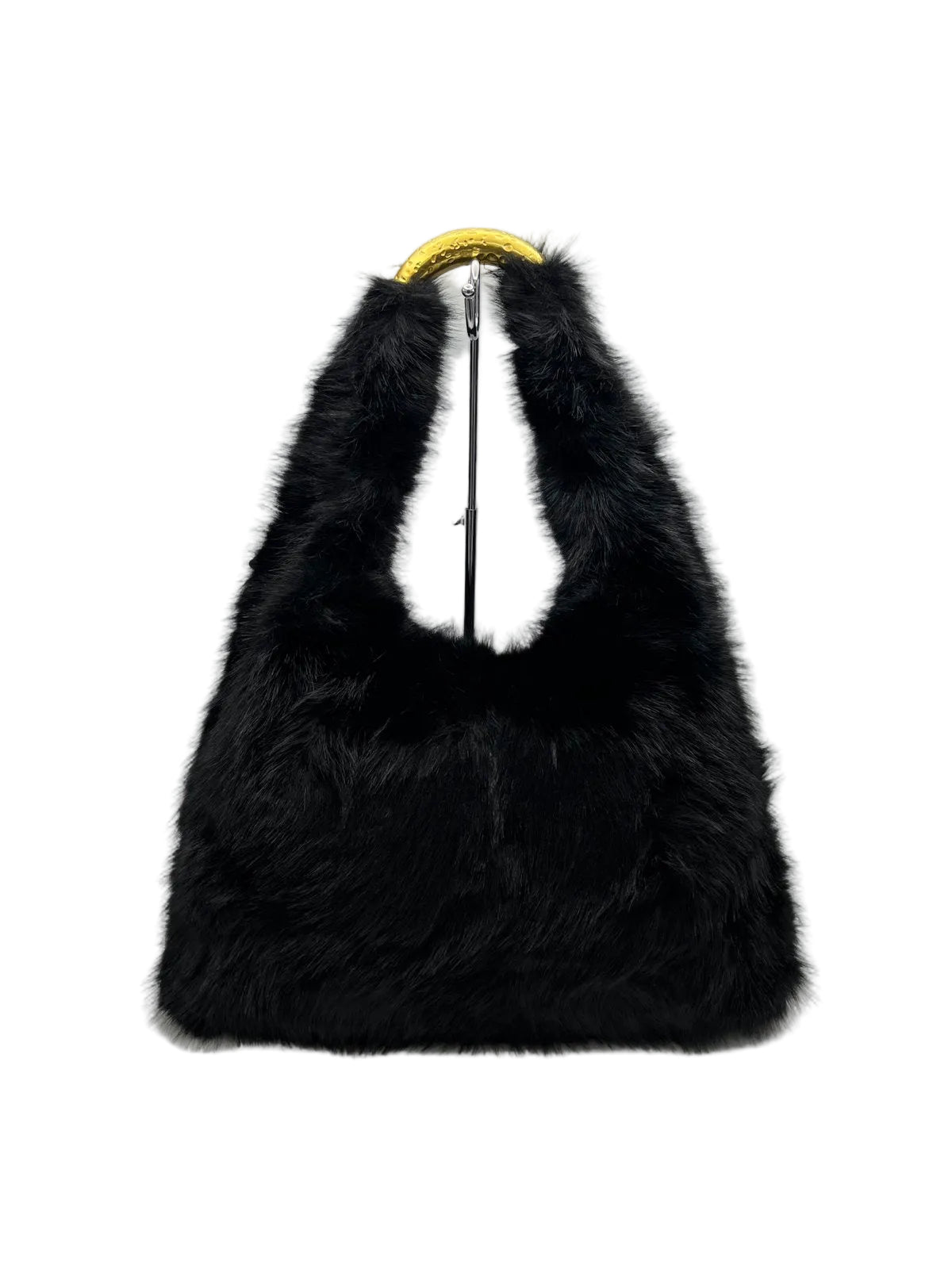 Plush Faux Fur Hobo Shoulder Bag, Fall/Winter, Art. YH-26123.532
