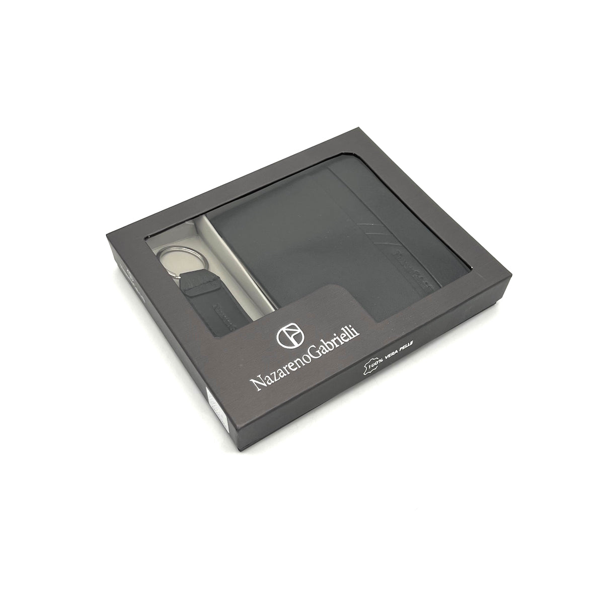 Christmas gift ideas, Set of Card Holder and Keychain, N.Gabrielli, art. PDK525-PAR