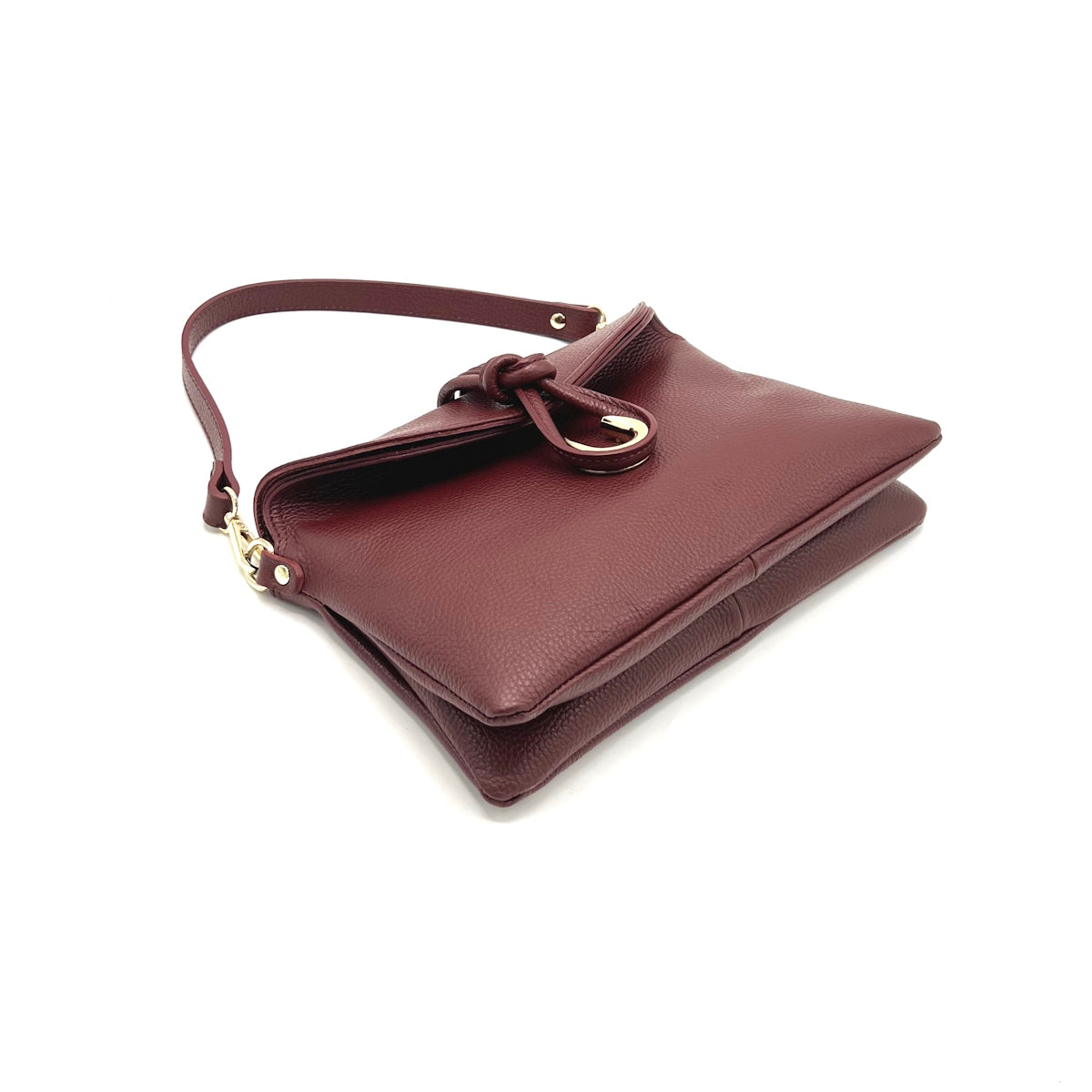 Genuine leather shoulder bag, Made in Italy, art. 112651