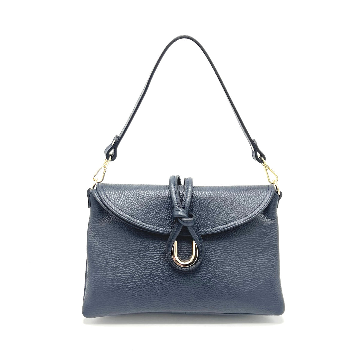 Genuine leather shoulder bag, Made in Italy, art. 112651