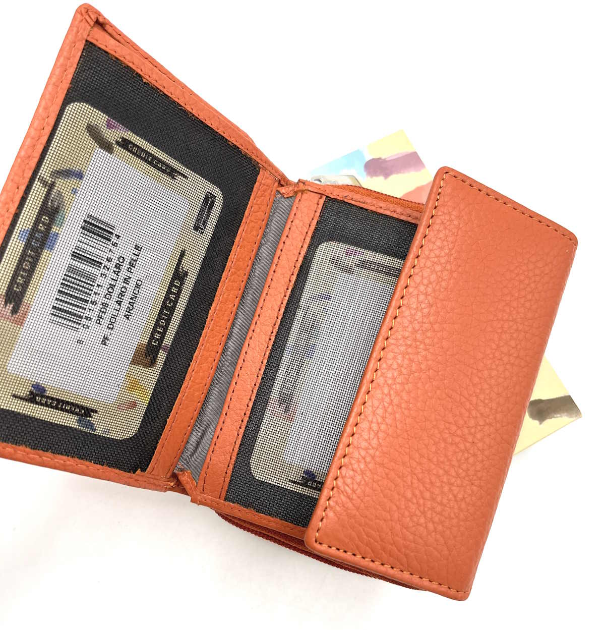 Genuine leather wallet, for women, art. PFD8.392