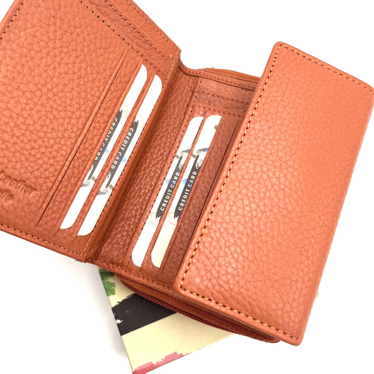 Genuine leather wallet, for women, art. PFD8.392