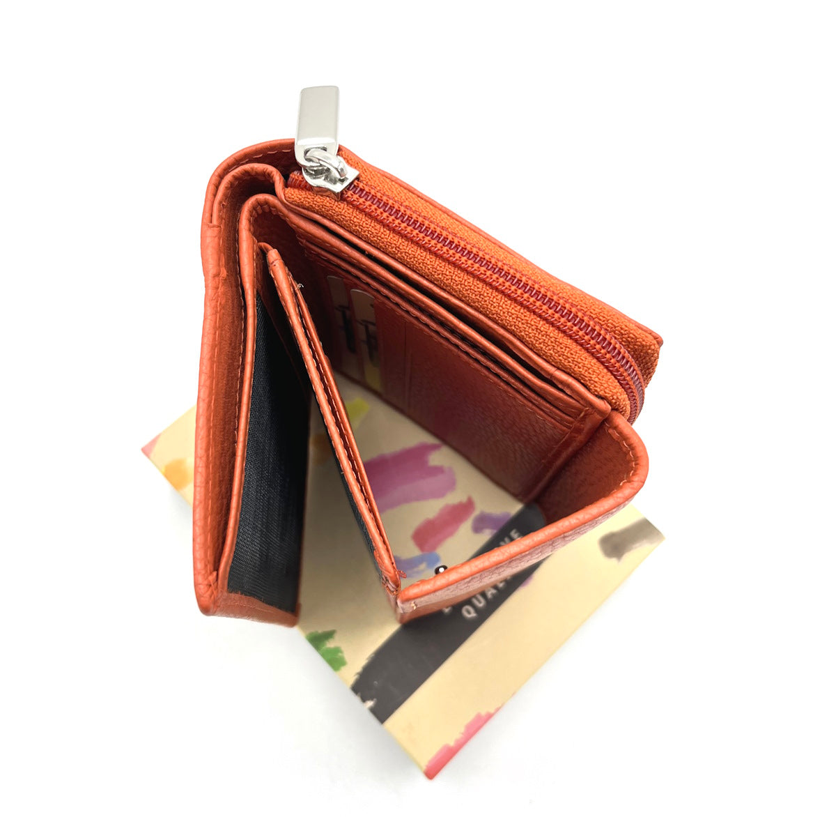 Genuine leather wallet, for women, art. PFD8.392