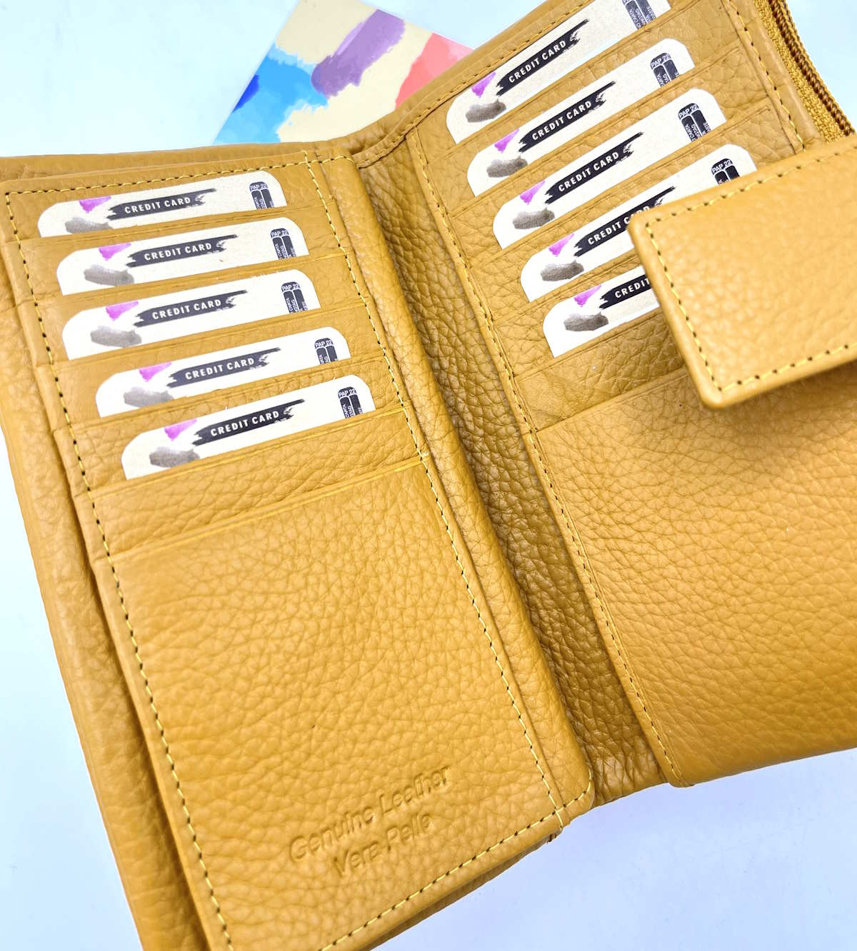 Genuine leather wallet, for women, art. PFD25.392
